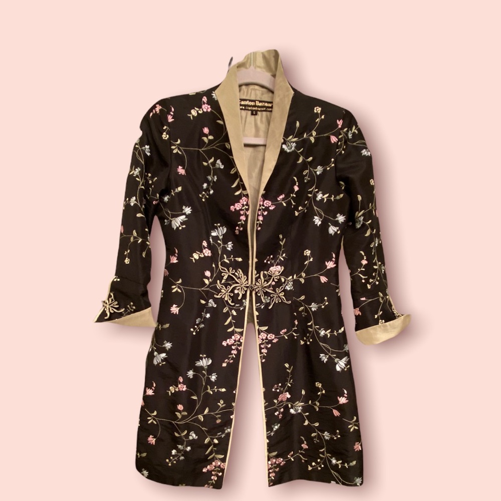 Silk Jacket from San Francisco Chinatown Canton Bazaar shop